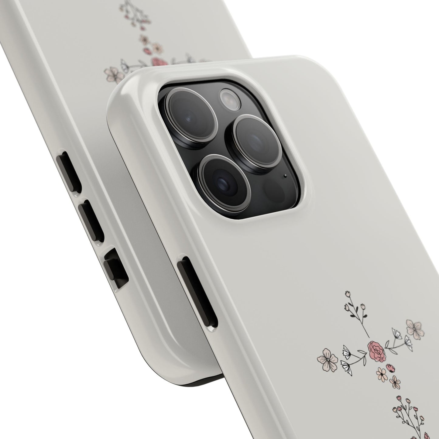 John 14:15 Floral Cross - iPhone Series Case - BOGO Cases