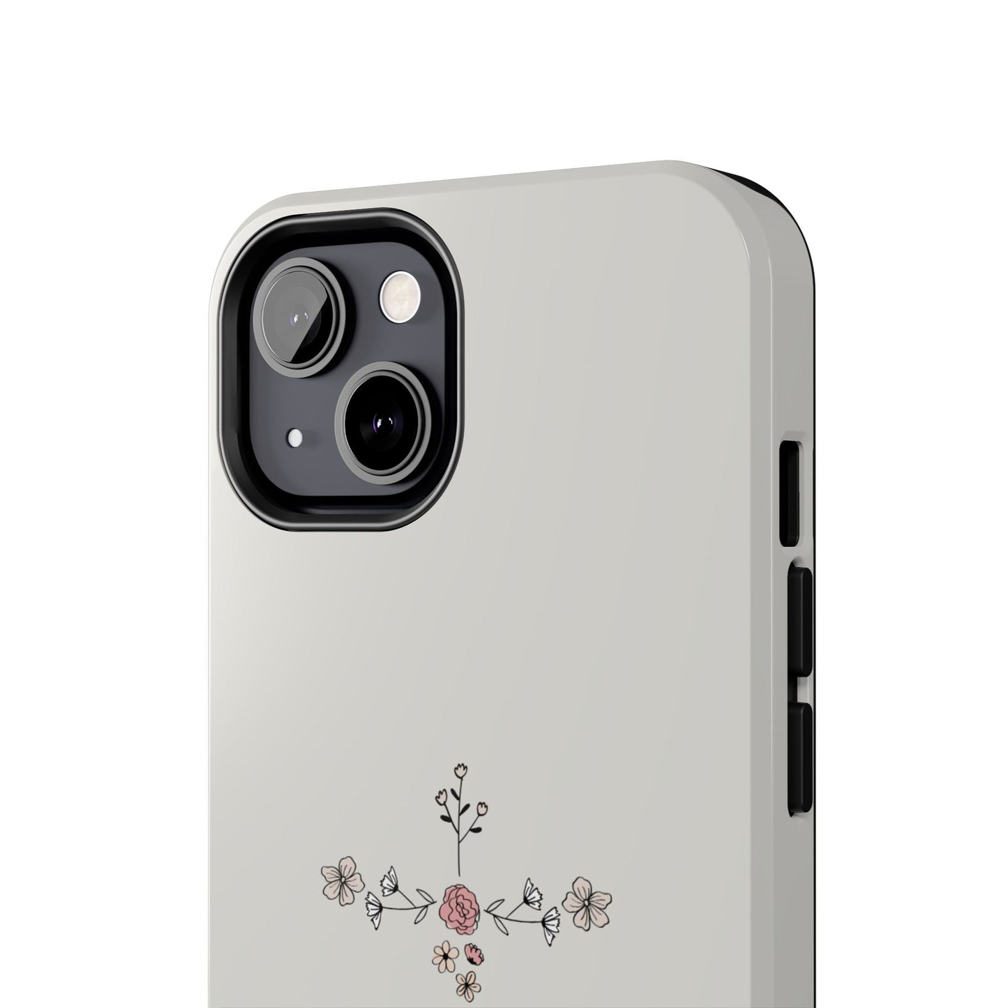 John 14:15 Floral Cross - iPhone Series Case - BOGO Cases