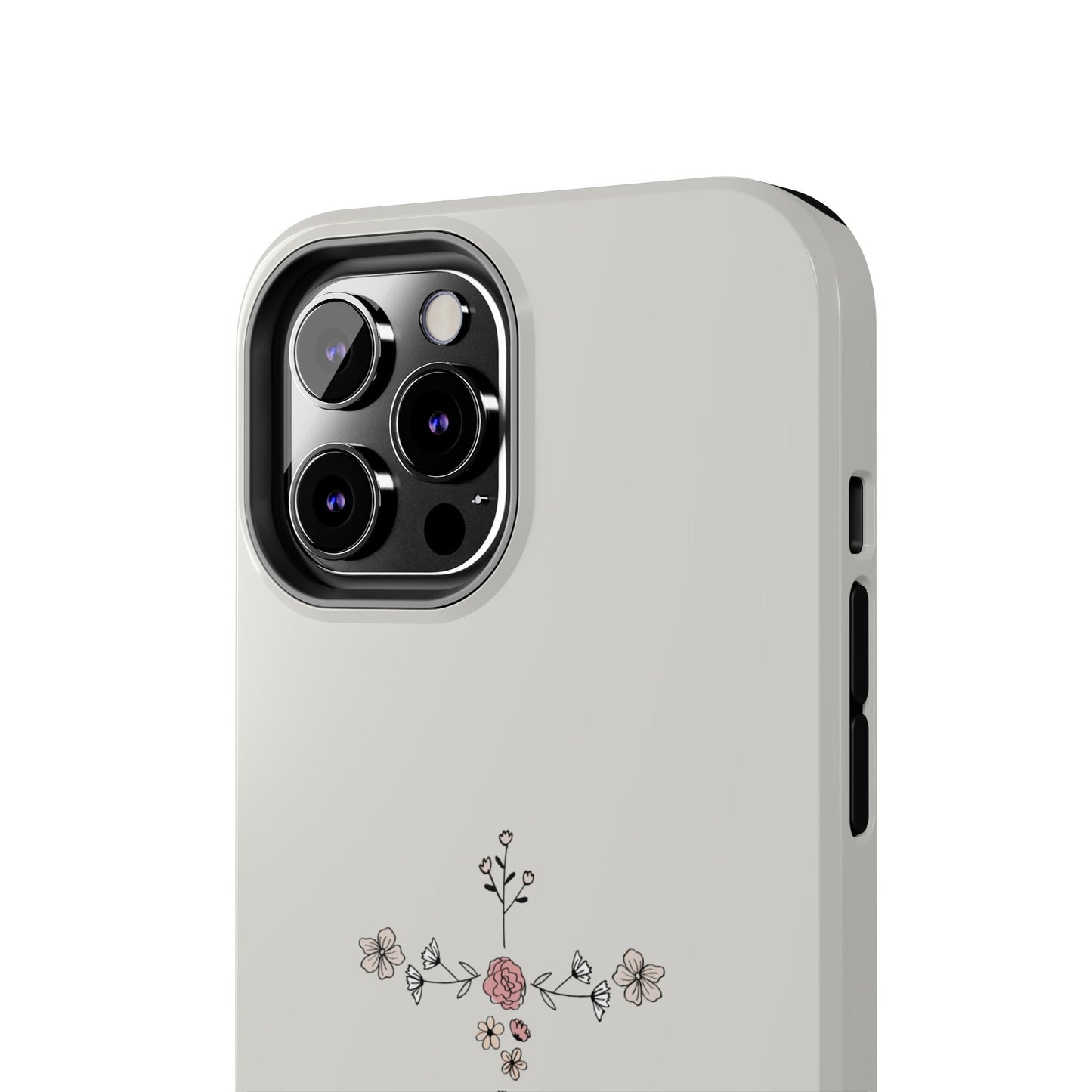 John 14:15 Floral Cross - iPhone Series Case - BOGO Cases