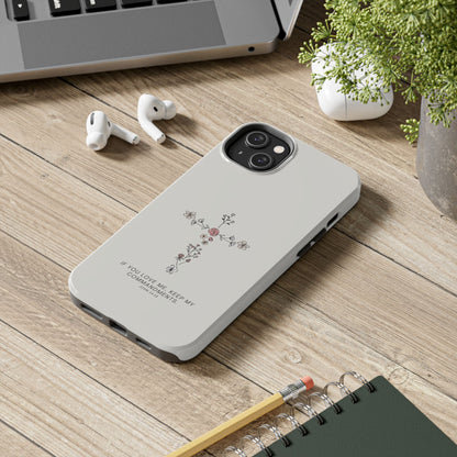 John 14:15 Floral Cross - iPhone Series Case - BOGO Cases