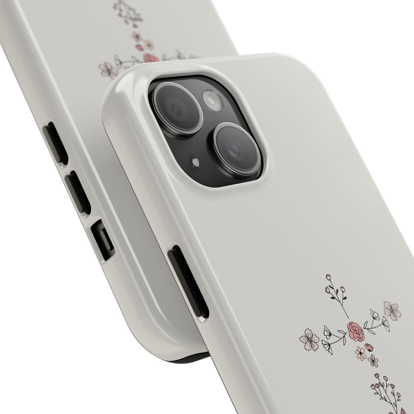 John 14:15 Floral Cross - iPhone Series Case - BOGO Cases