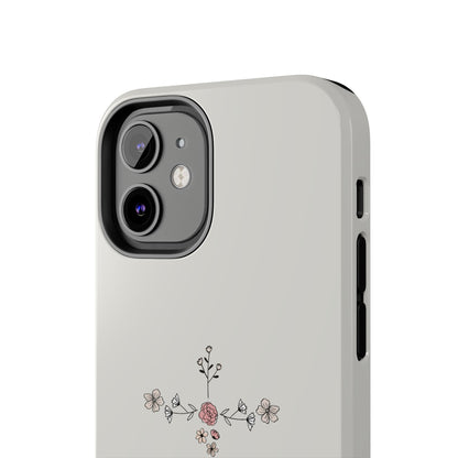 John 14:15 Floral Cross - iPhone Series Case - BOGO Cases