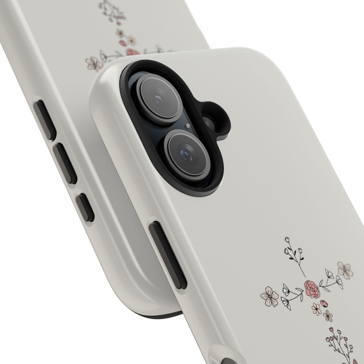 John 14:15 Floral Cross - iPhone Series Case - BOGO Cases