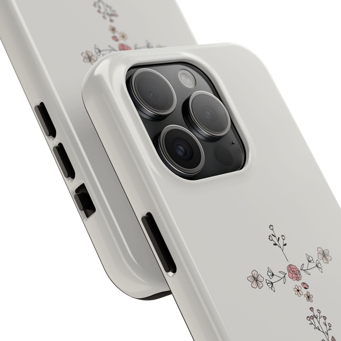 John 14:15 Floral Cross - iPhone Series Case - BOGO Cases