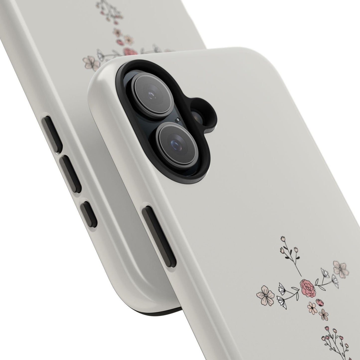 John 14:15 Floral Cross - iPhone Series Case - BOGO Cases