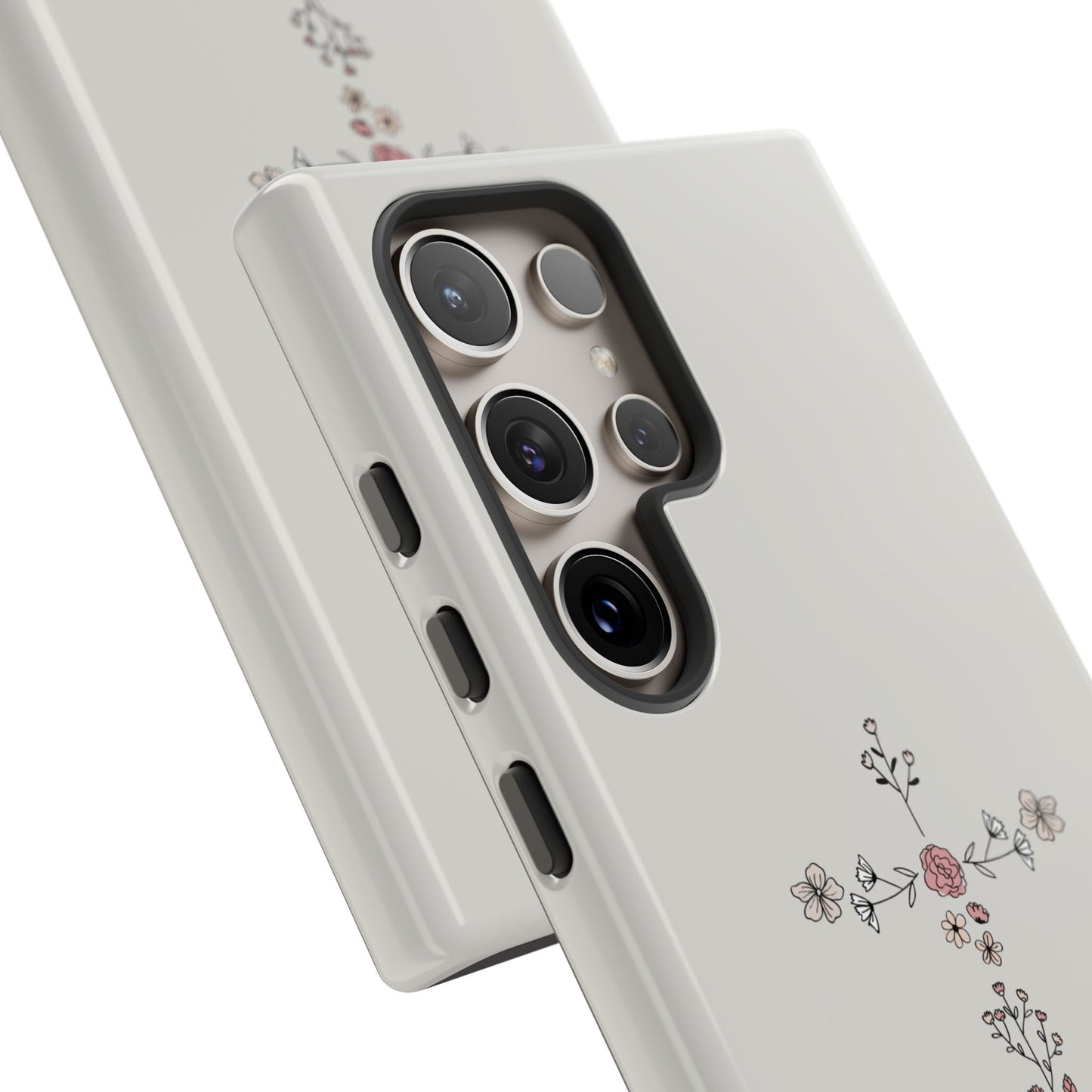 John 14:15 Floral Cross - Samsung Galaxy Case - BOGO Cases