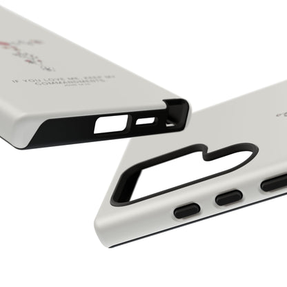 John 14:15 Floral Cross - Samsung Galaxy Case - BOGO Cases