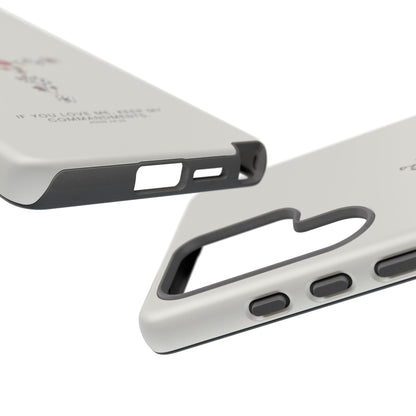 John 14:15 Floral Cross - Samsung Galaxy Case - BOGO Cases