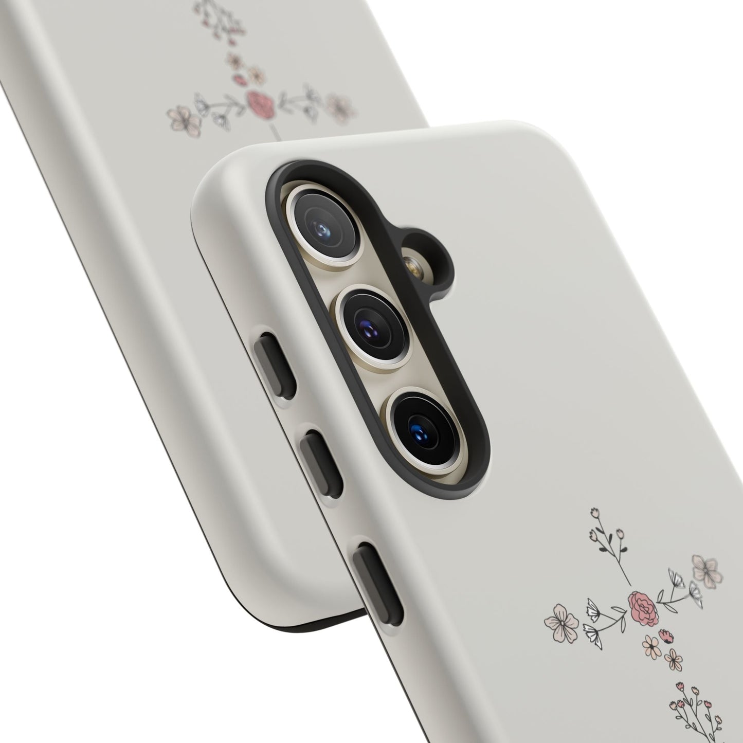 John 14:15 Floral Cross - Samsung Galaxy Case - BOGO Cases