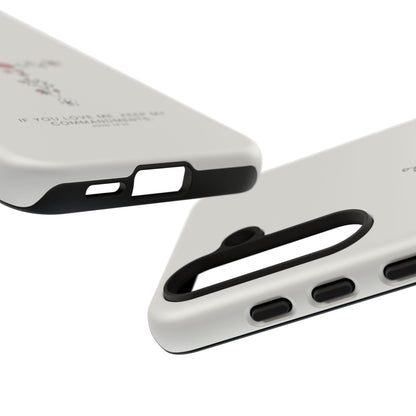 John 14:15 Floral Cross - Samsung Galaxy Case - BOGO Cases