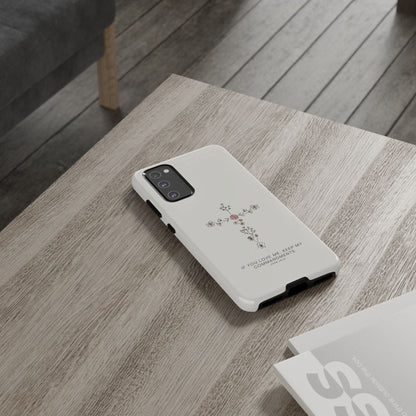 John 14:15 Floral Cross - Samsung Galaxy Case - BOGO Cases