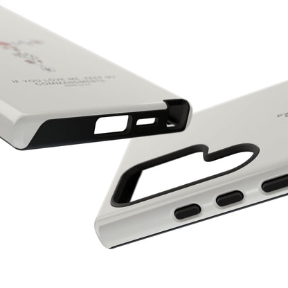 John 14:15 Floral Cross - Samsung Galaxy Case - BOGO Cases