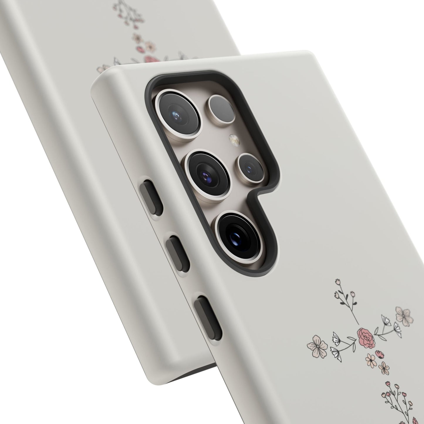 John 14:15 Floral Cross - Samsung Galaxy Case - BOGO Cases