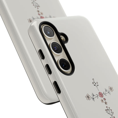 John 14:15 Floral Cross - Samsung Galaxy Case - BOGO Cases