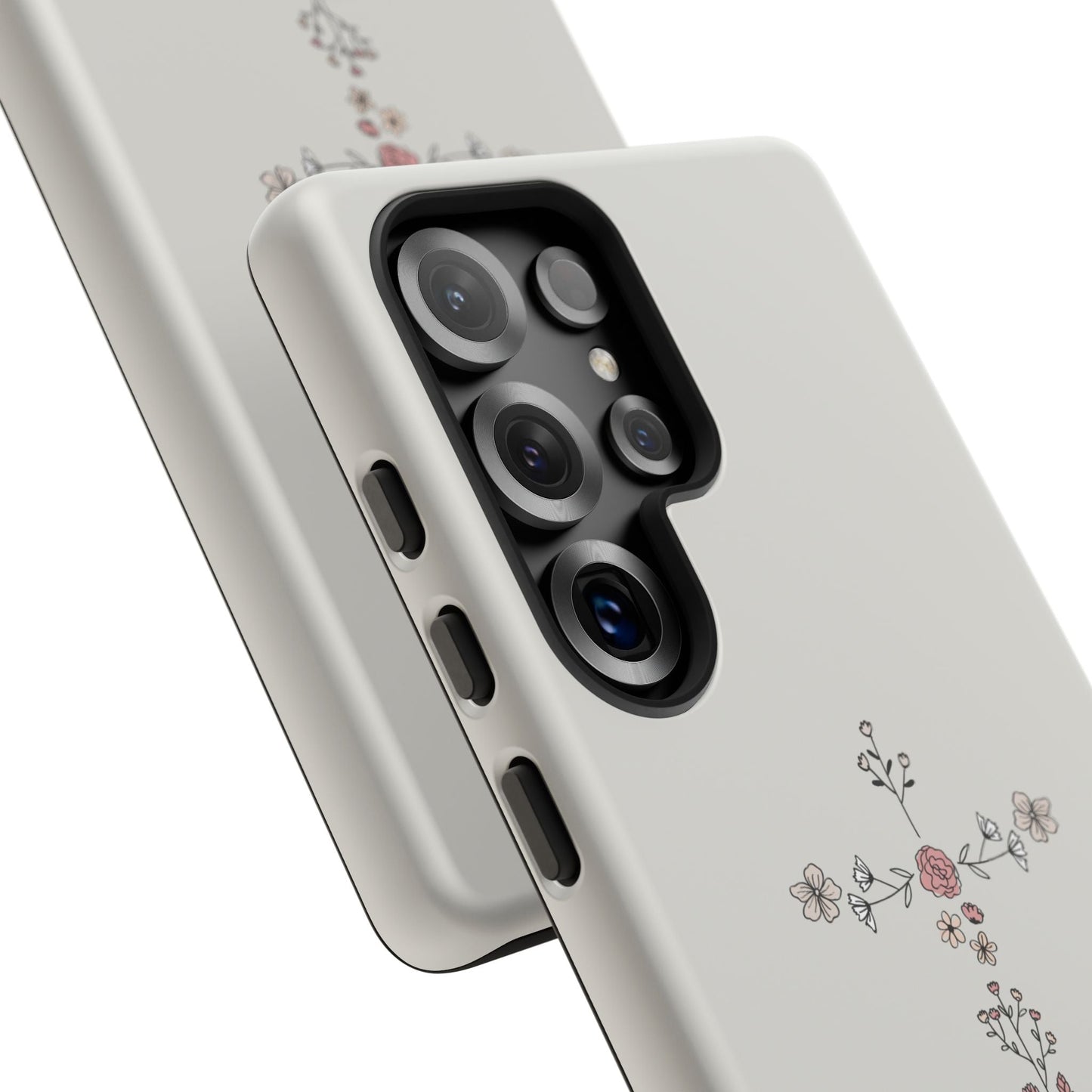 John 14:15 Floral Cross - Samsung Galaxy Case - BOGO Cases