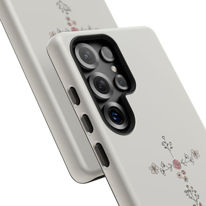 John 14:15 Floral Cross - Samsung Galaxy Case - BOGO Cases