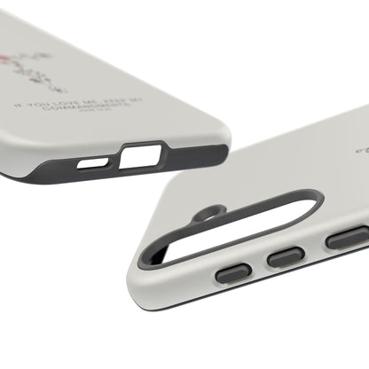 John 14:15 Floral Cross - Samsung Galaxy Case - BOGO Cases