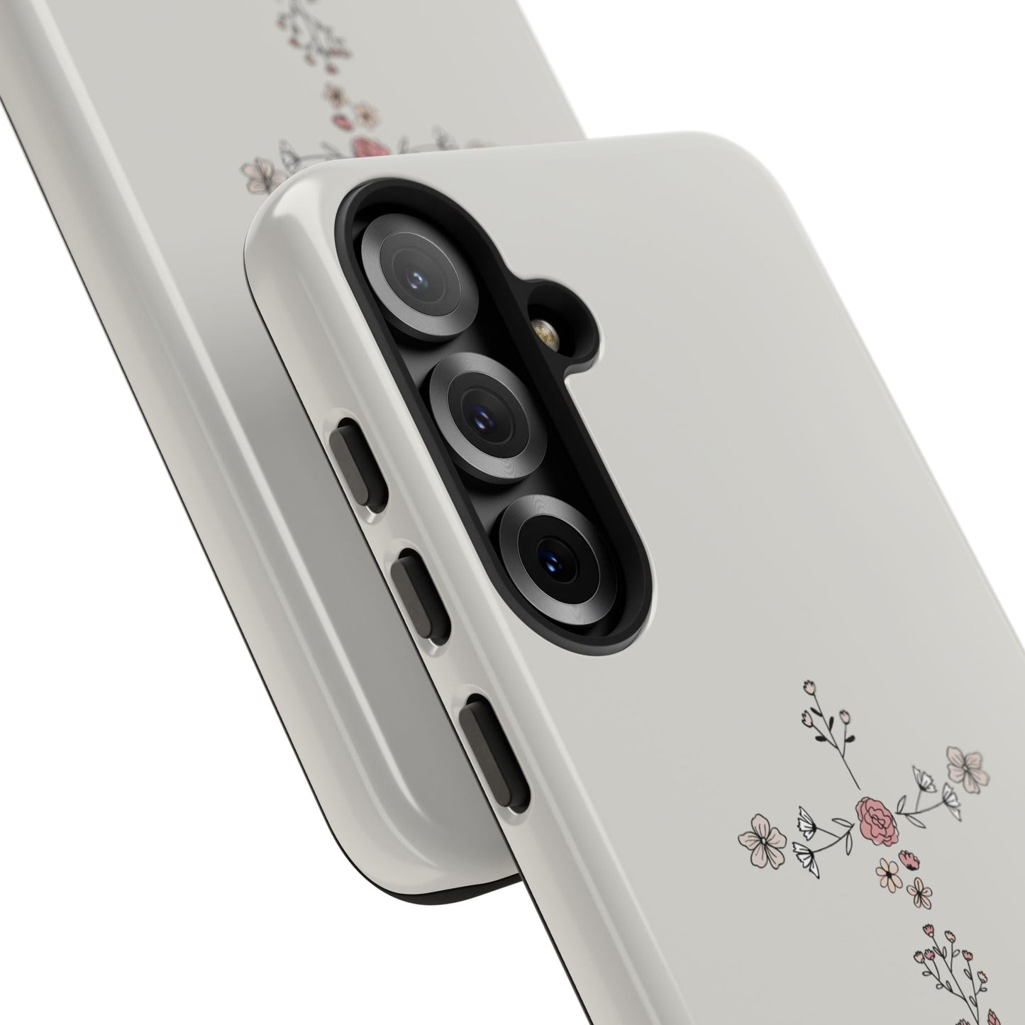 John 14:15 Floral Cross - Samsung Galaxy Case - BOGO Cases