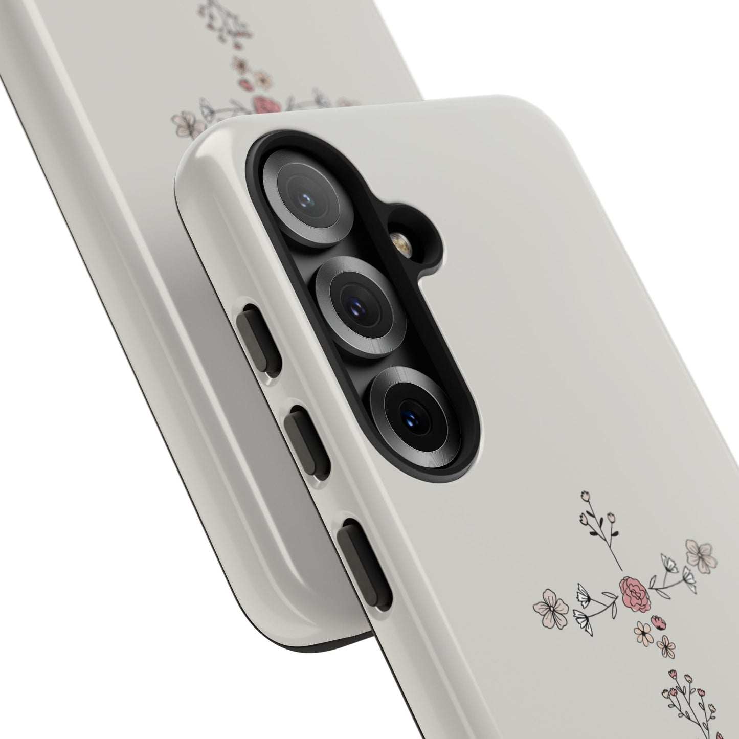 John 14:15 Floral Cross - Samsung Galaxy Case - BOGO Cases