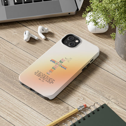 John 3:16 Floral Cross - iPhone Series Case - BOGO Cases