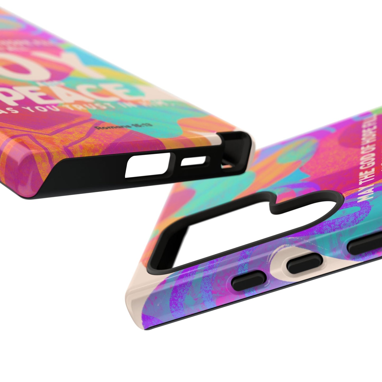 Joy and Peace Romans 15:13 Abstract Art - Samsung Galaxy Case - BOGO Cases