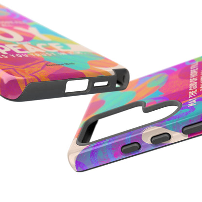 Joy and Peace Romans 15:13 Abstract Art - Samsung Galaxy Case - BOGO Cases