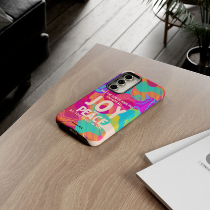 Joy and Peace Romans 15:13 Abstract Art - Samsung Galaxy Case - BOGO Cases