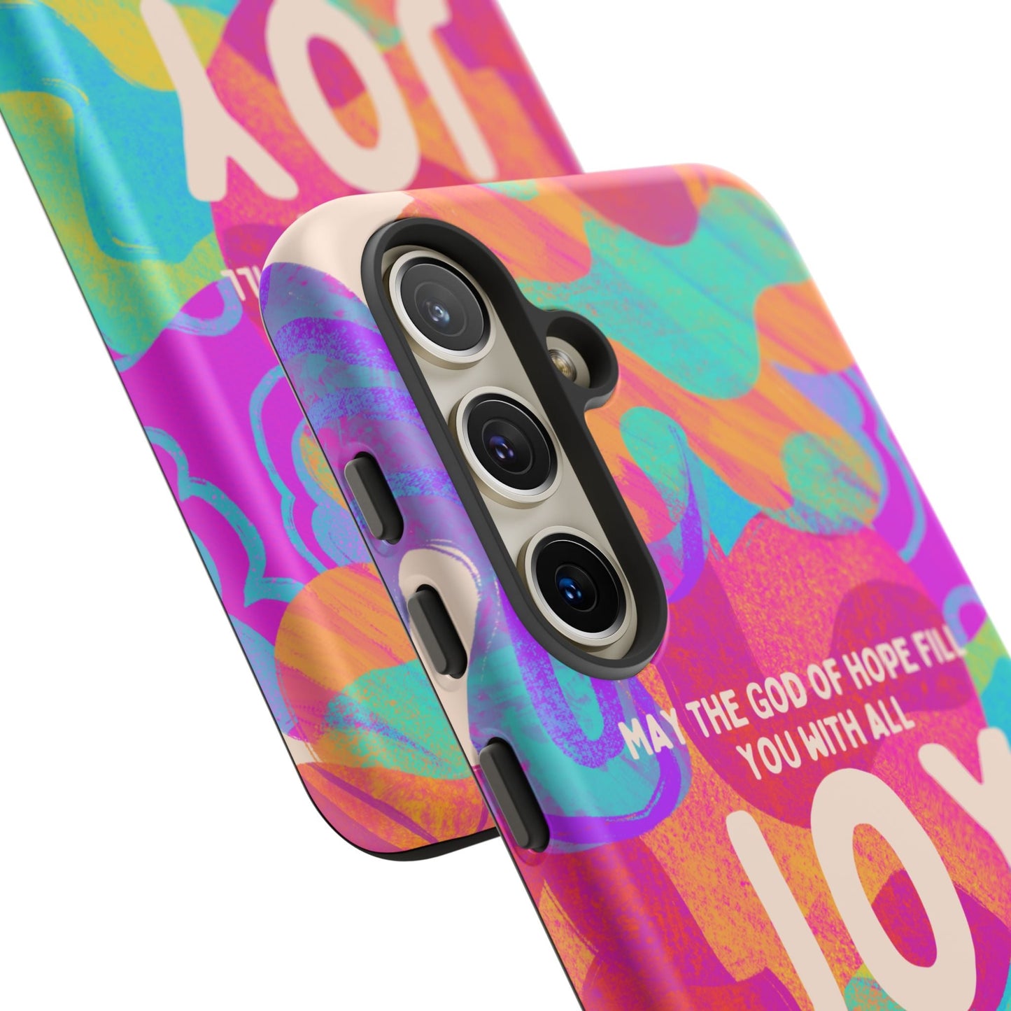 Joy and Peace Romans 15:13 Abstract Art - Samsung Galaxy Case - BOGO Cases