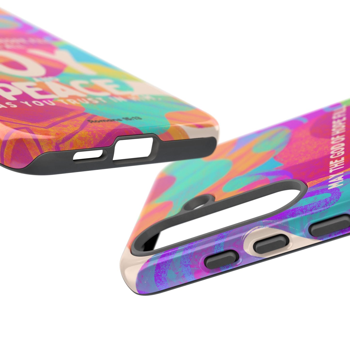 Joy and Peace Romans 15:13 Abstract Art - Samsung Galaxy Case - BOGO Cases