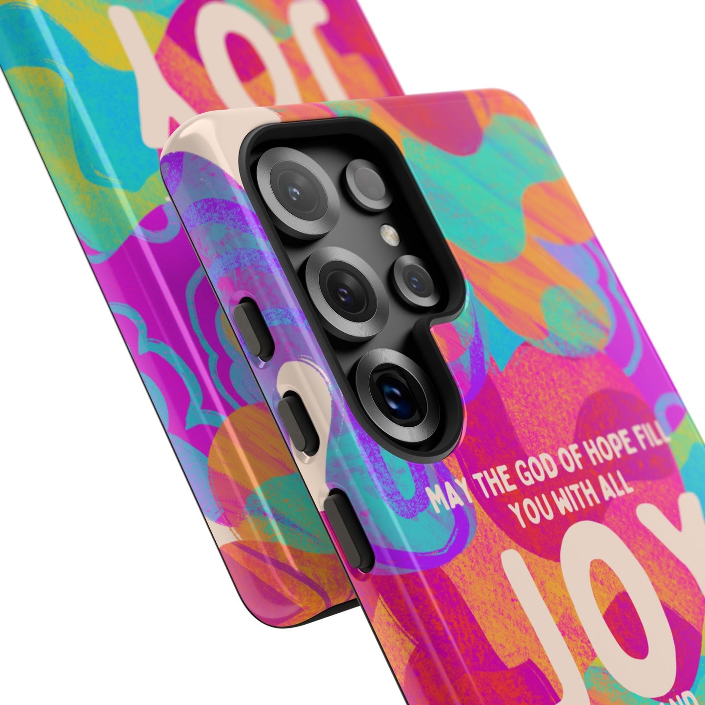 Joy and Peace Romans 15:13 Abstract Art - Samsung Galaxy Case - BOGO Cases