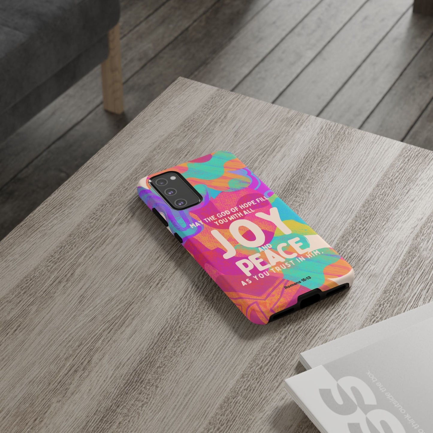 Joy and Peace Romans 15:13 Abstract Art - Samsung Galaxy Case - BOGO Cases