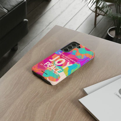Joy and Peace Romans 15:13 Abstract Art - Samsung Galaxy Case - BOGO Cases