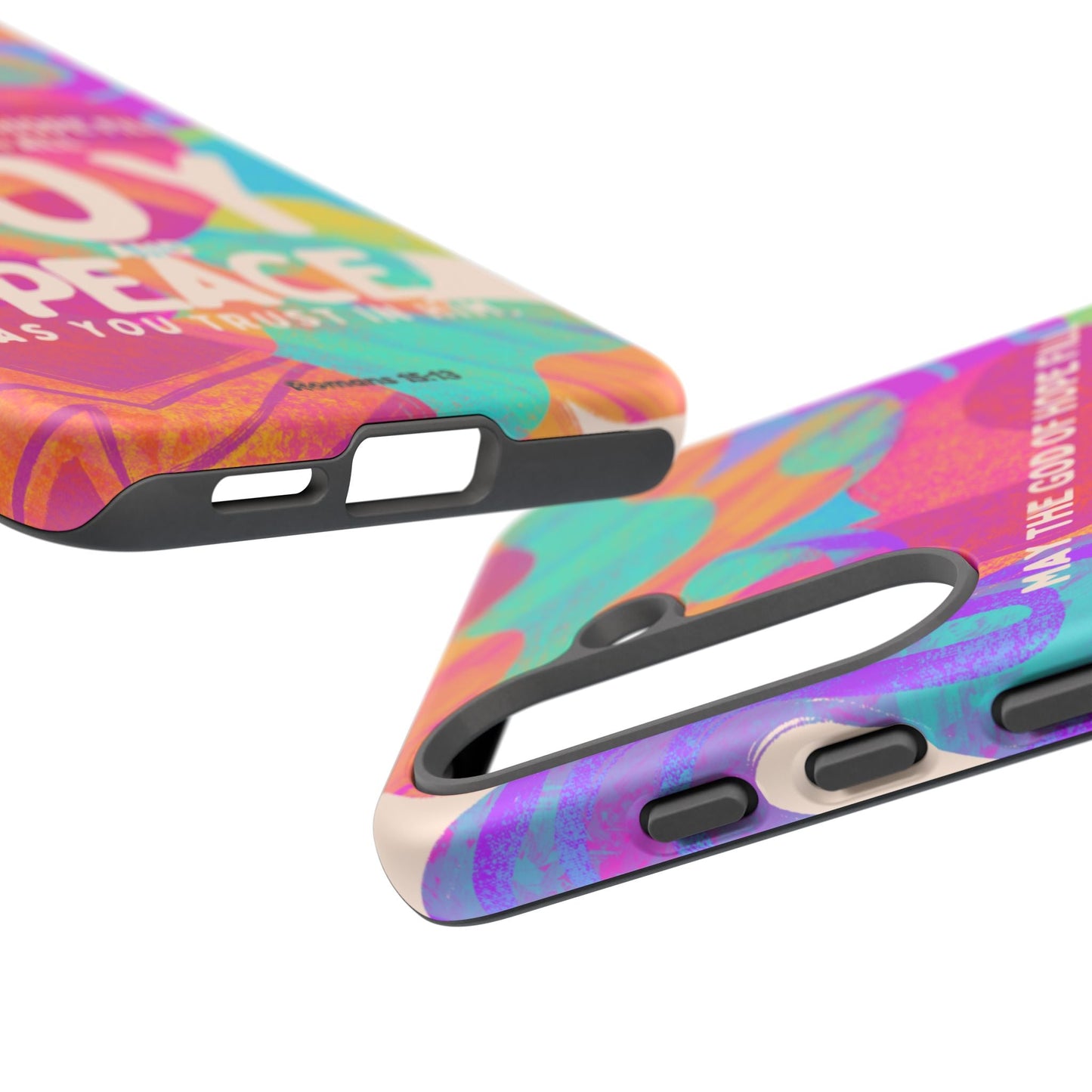 Joy and Peace Romans 15:13 Abstract Art - Samsung Galaxy Case - BOGO Cases