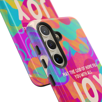 Joy and Peace Romans 15:13 Abstract Art - Samsung Galaxy Case - BOGO Cases