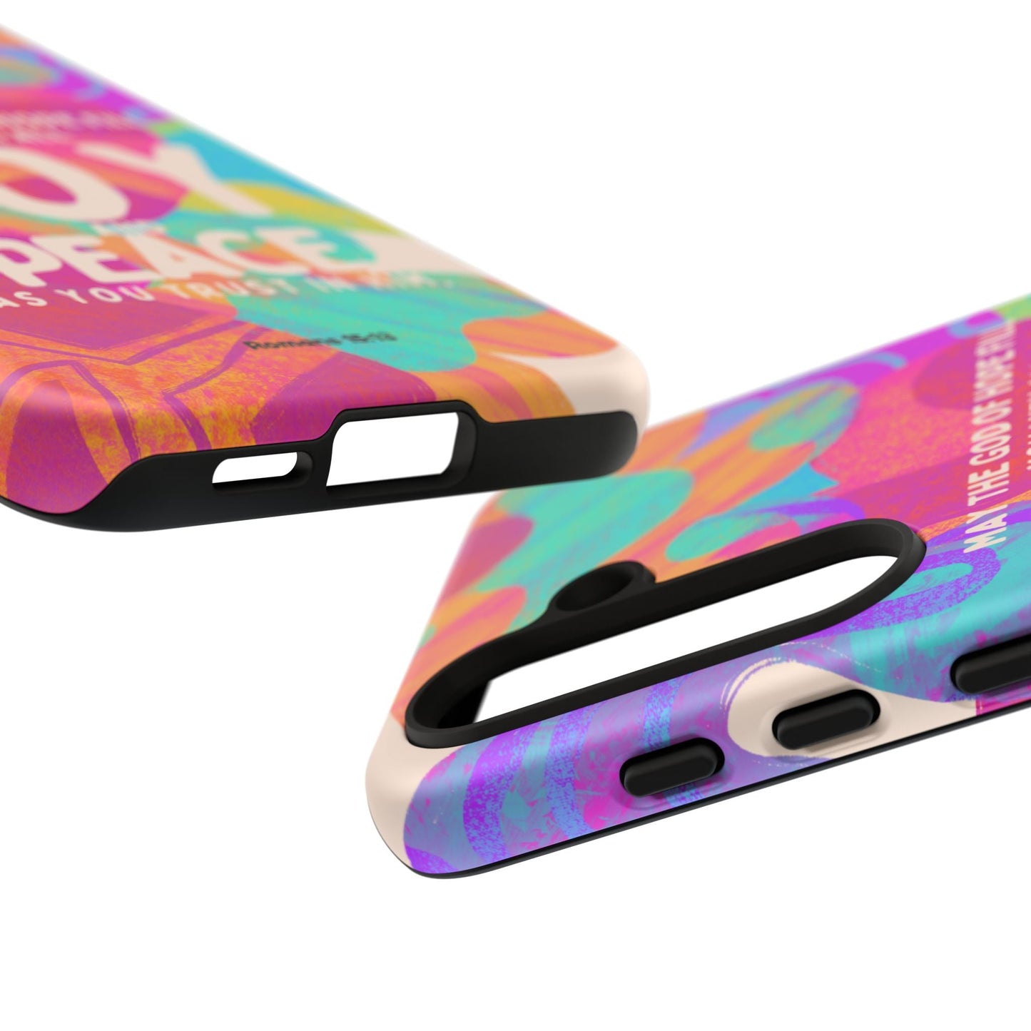Joy and Peace Romans 15:13 Abstract Art - Samsung Galaxy Case - BOGO Cases
