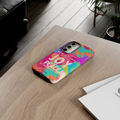 Joy and Peace Romans 15:13 Abstract Art - Samsung Galaxy Case - BOGO Cases
