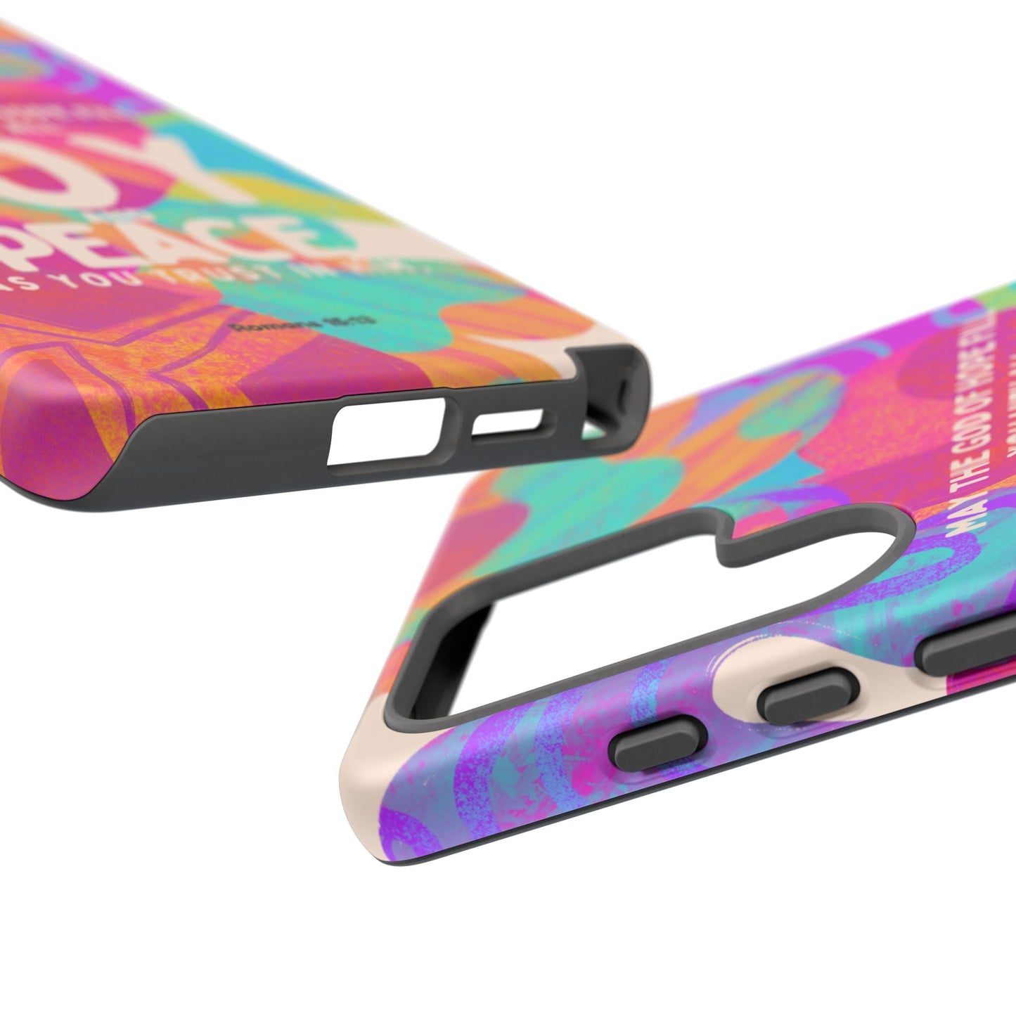 Joy and Peace Romans 15:13 Abstract Art - Samsung Galaxy Case - BOGO Cases
