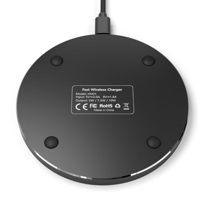 Kisses and Hearts Wireless Charger – Qi Compatible, Bold Lip Design - BOGO Cases