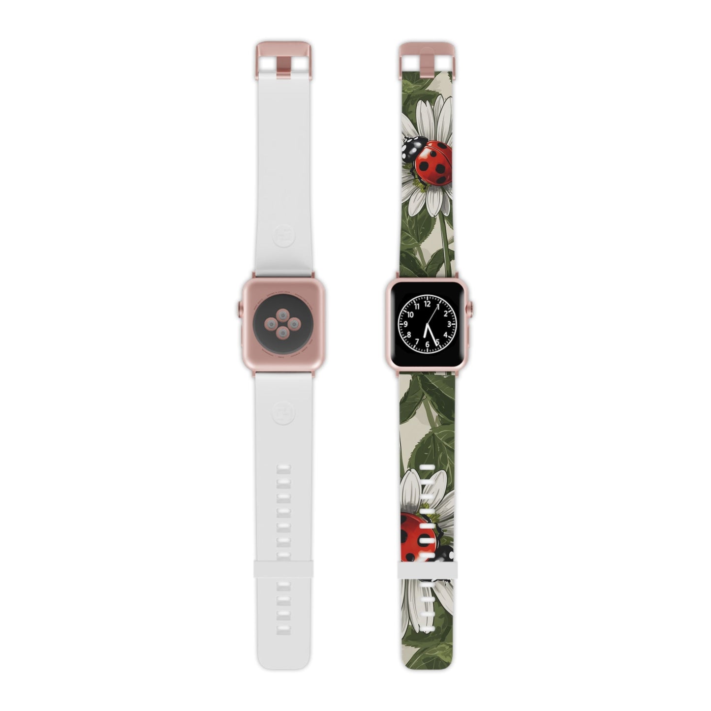 Ladybug & Daisy Garden Charm Apple Watch Band - BOGO Cases