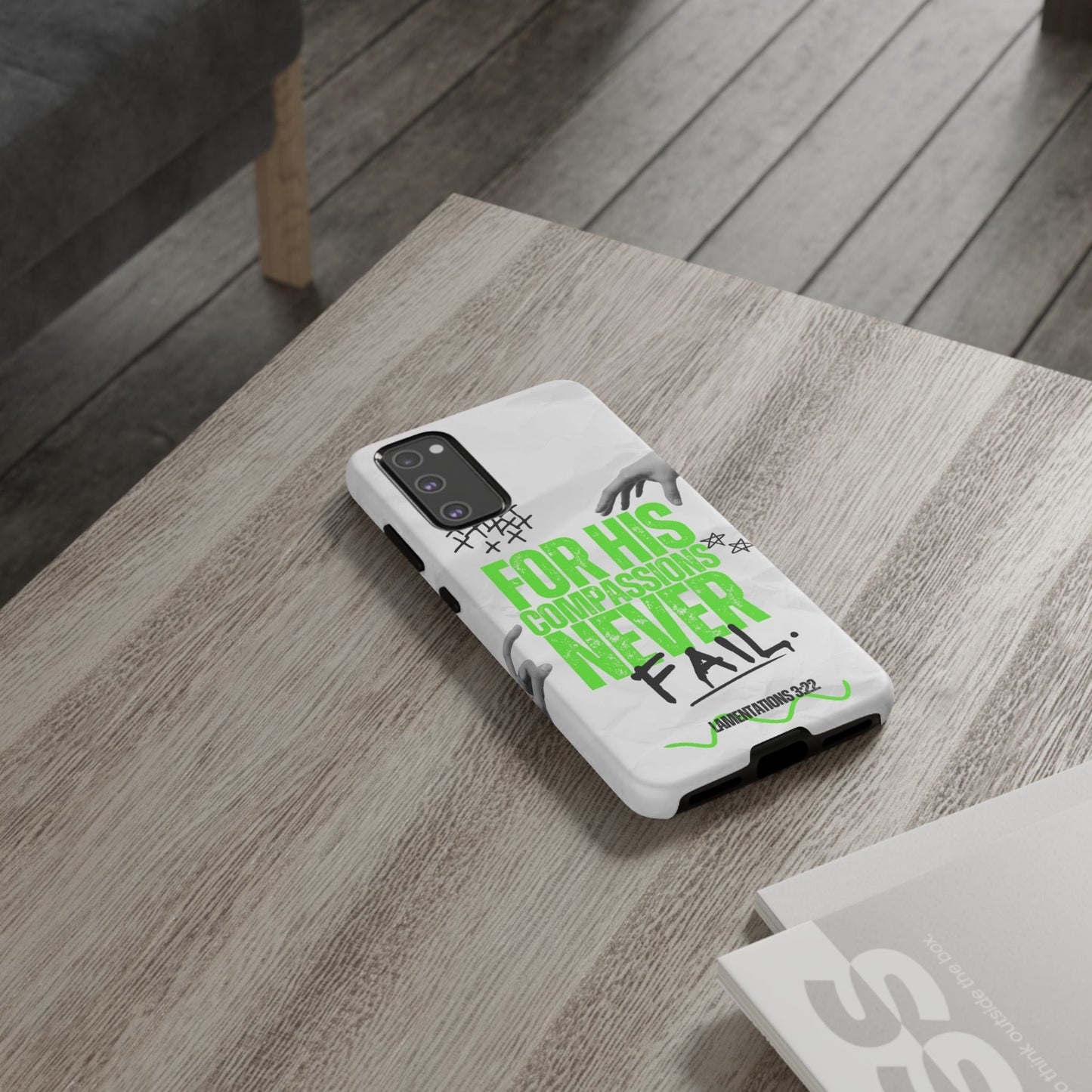 Lamentations 3:22 God's Compassion - Samsung Galaxy Case - BOGO Cases