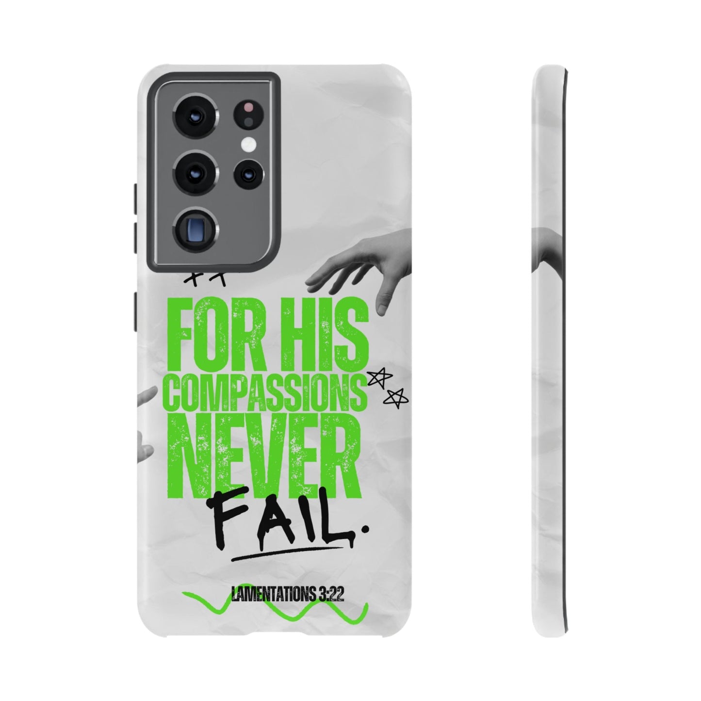 Lamentations 3:22 God's Compassion - Samsung Galaxy Case - BOGO Cases