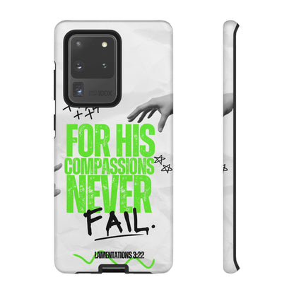 Lamentations 3:22 God's Compassion - Samsung Galaxy Case - BOGO Cases