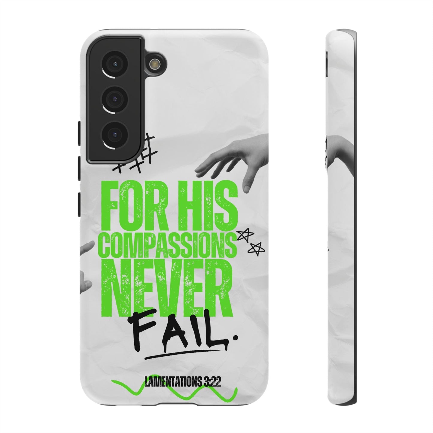 Lamentations 3:22 God's Compassion - Samsung Galaxy Case - BOGO Cases