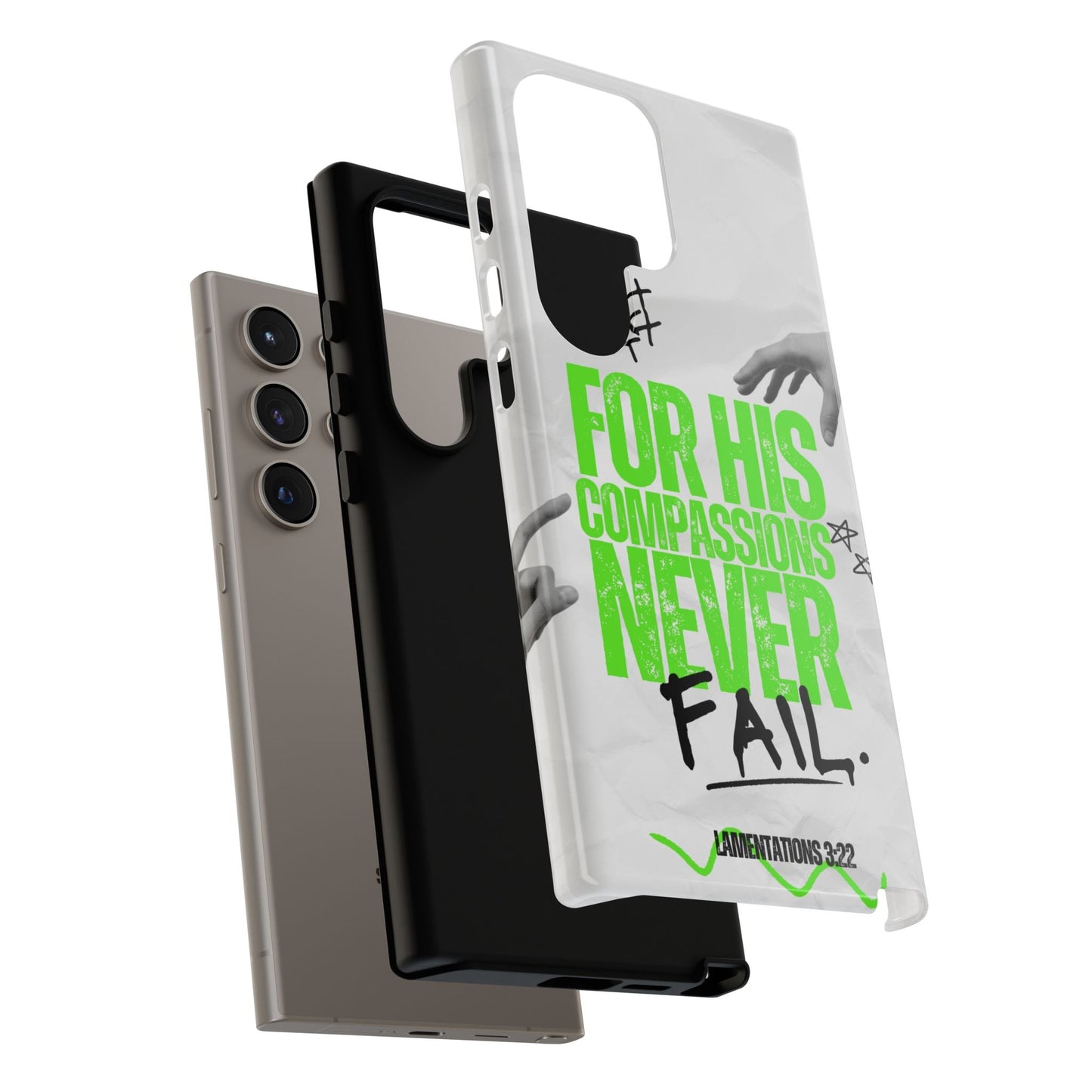 Lamentations 3:22 God's Compassion - Samsung Galaxy Case - BOGO Cases