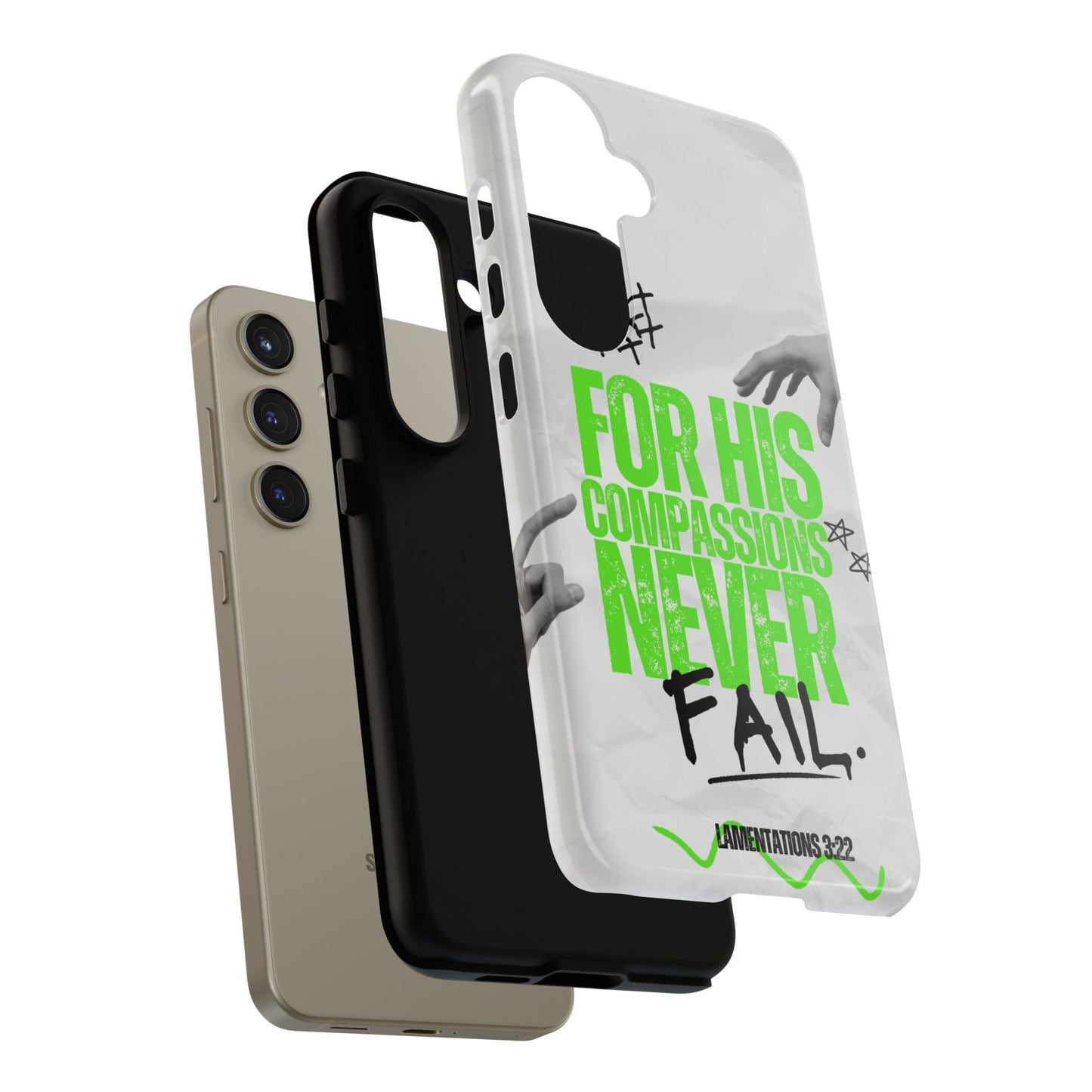 Lamentations 3:22 God's Compassion - Samsung Galaxy Case - BOGO Cases