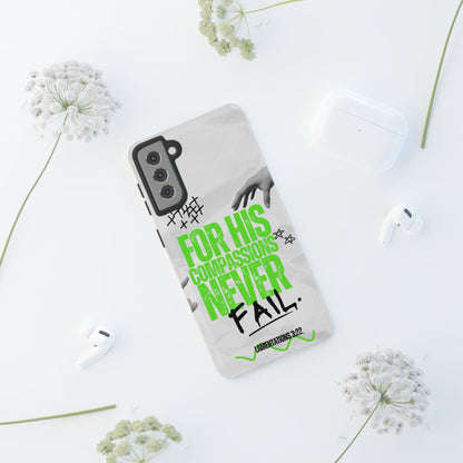 Lamentations 3:22 God's Compassion - Samsung Galaxy Case - BOGO Cases