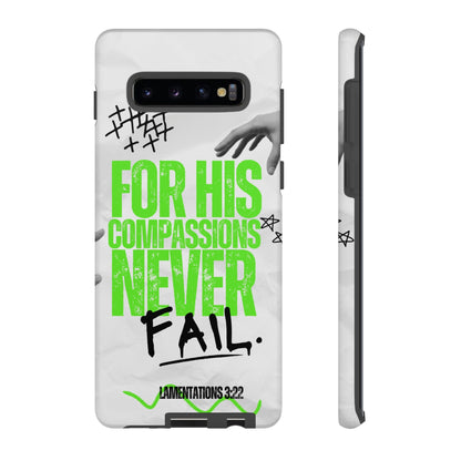 Lamentations 3:22 God's Compassion - Samsung Galaxy Case - BOGO Cases