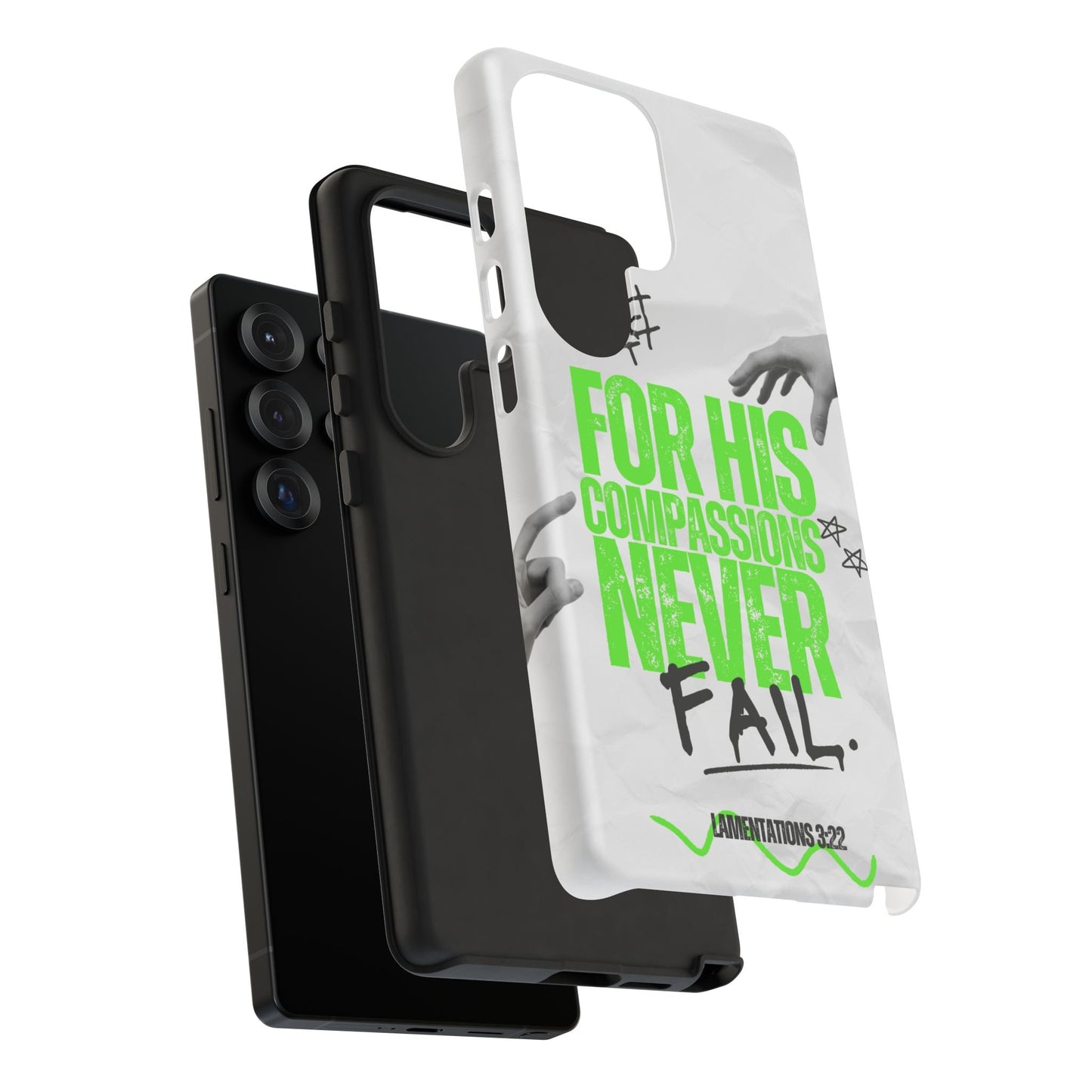 Lamentations 3:22 God's Compassion - Samsung Galaxy Case - BOGO Cases