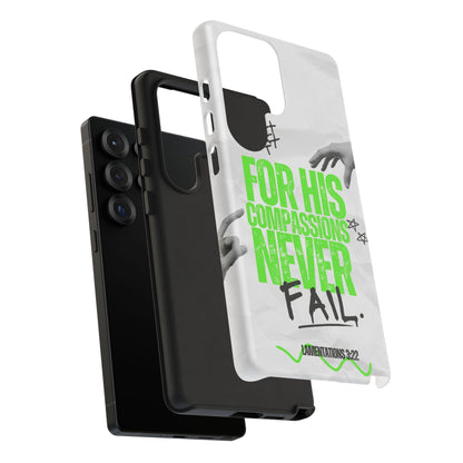 Lamentations 3:22 God's Compassion - Samsung Galaxy Case - BOGO Cases