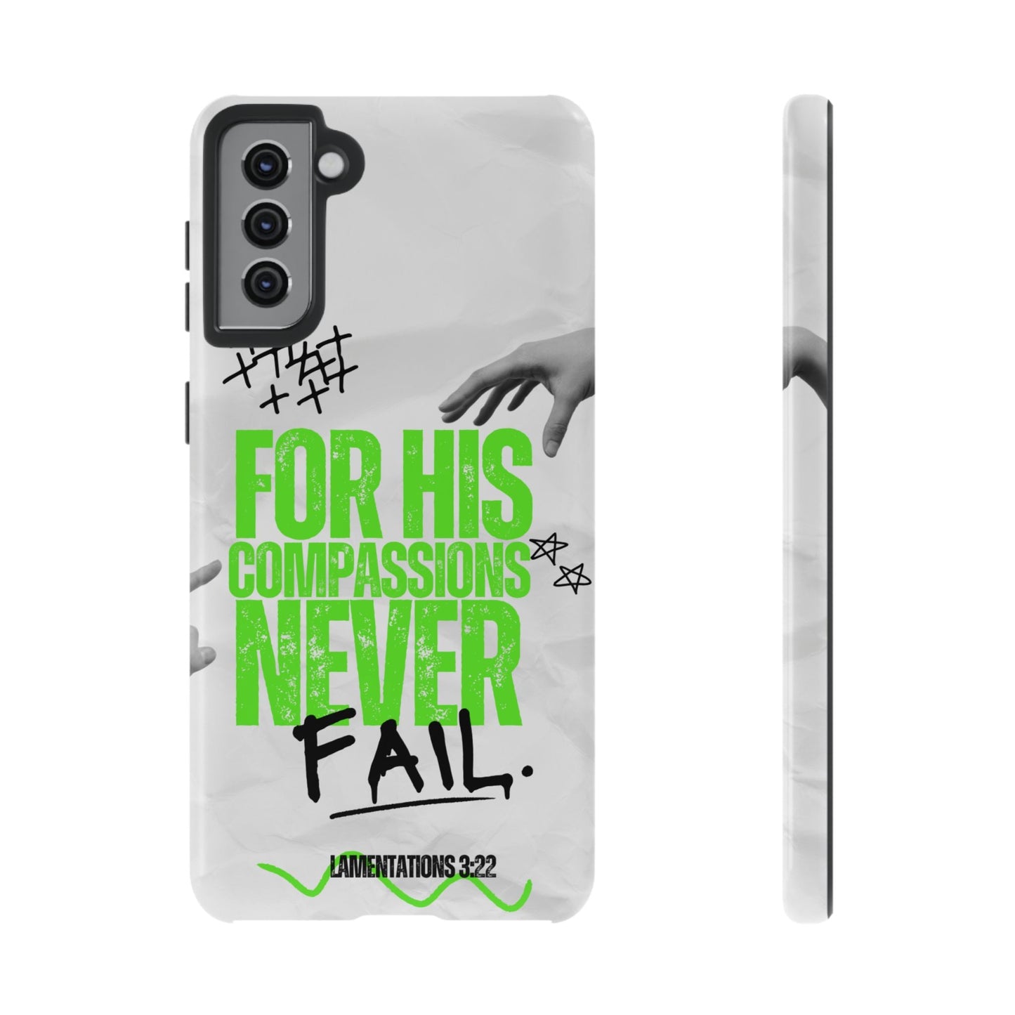 Lamentations 3:22 God's Compassion - Samsung Galaxy Case - BOGO Cases